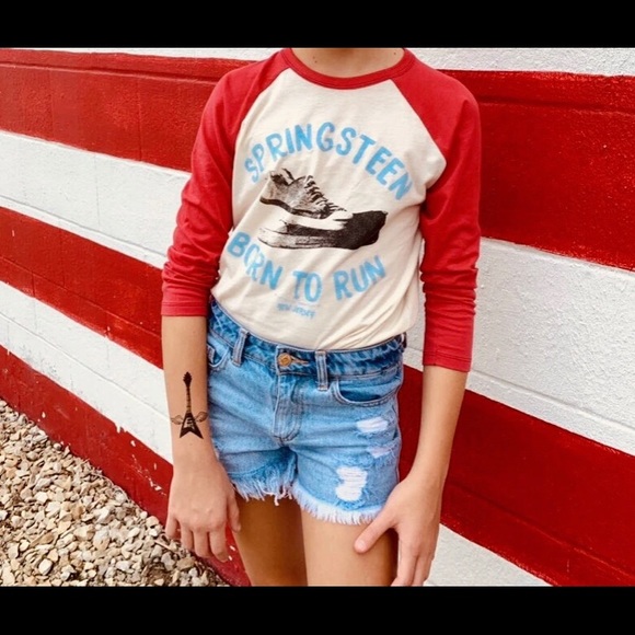 BRUCE SPRINGSTEEN RAGLAN TEE - Picture 2 of 2